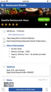 Geetha Restaurant screenshot 2