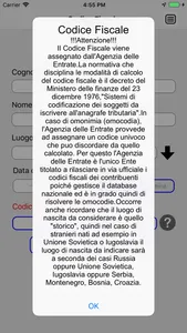 Genera Codice Fiscale screenshot 0