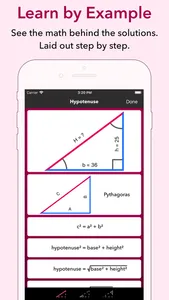 Trigonometry Help Lite screenshot 2