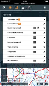 Maastotiedonkeruu screenshot 2