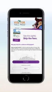 Visitor Toll Pass screenshot 0