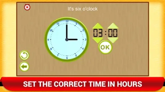 Clock Telling Time For Kids screenshot 0