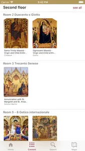 Uffizi Gallery screenshot 1