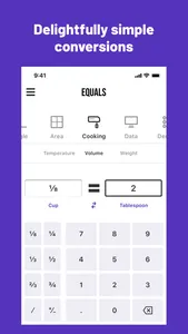 Equals: Unit Converter screenshot 0