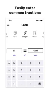 Equals: Unit Converter screenshot 1