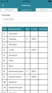 Smart Self service Attendance screenshot 1