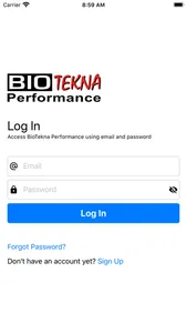 Biotekna Performance screenshot 0