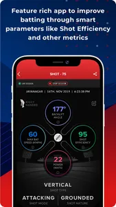 SmartCricket - BatSense screenshot 0