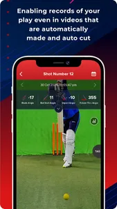 SmartCricket - BatSense screenshot 1