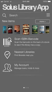 Solus Library App screenshot 0