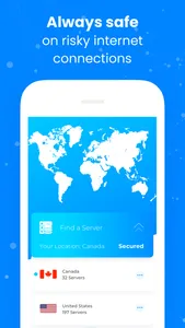 Push VPN: Secure Hotspot Proxy screenshot 0