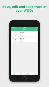 Burpee: Log your WODs screenshot 0