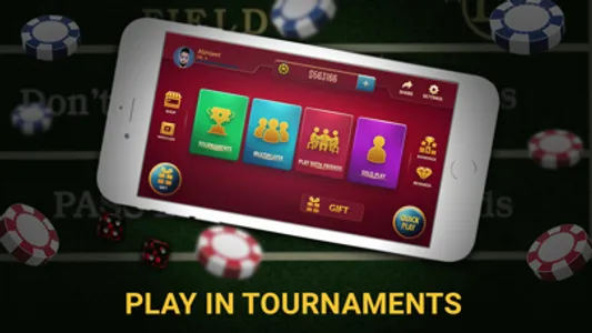 Craps Live Casino screenshot 2