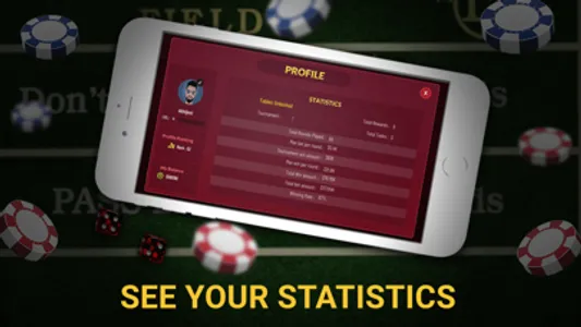 Craps Live Casino screenshot 6