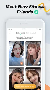 Fitness Corner - Meet Fit Chat screenshot 2