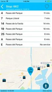 Málaga open data screenshot 0