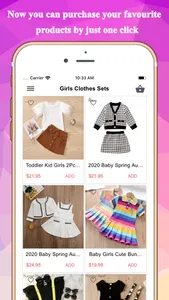 Fashion for kids online screenshot 5