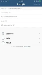 Forbright Bank Business screenshot 0
