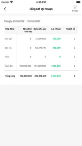 MeCash - Phần mềm QL cầm đồ screenshot 6