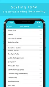 App to sort the list - Relist screenshot 1