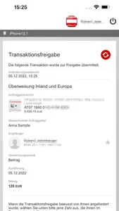 Generali Bank smartID screenshot 1