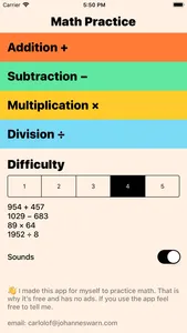 Math Practice by Wärn screenshot 4