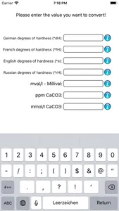 Converter for Water Hardness screenshot 1