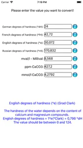 Converter for Water Hardness screenshot 6