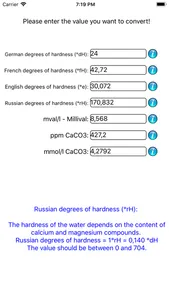 Converter for Water Hardness screenshot 7