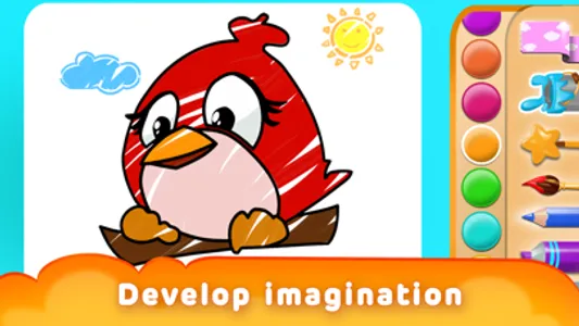 Coloring games for kids 2-4 screenshot 2