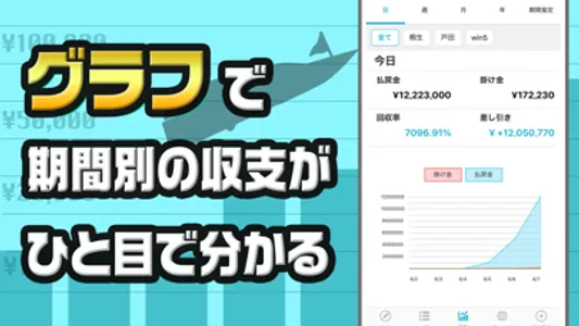 競艇予想の収支を管理 ボートレース投資を管理の競艇収支アプリ screenshot 2