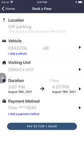 Smart Parking Apps screenshot 2