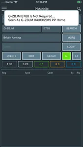PlaneBase Mobile [PBM] screenshot 2