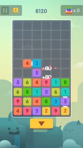 Tens Up-Merge Blocks screenshot 1