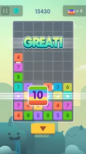 Tens Up-Merge Blocks screenshot 2