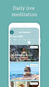 The Mindfulness Meditation App screenshot 1