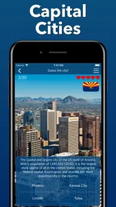 US Cities and State Capitals screenshot 4