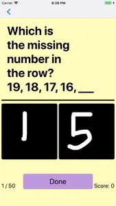 Number writing practice math 1 screenshot 5