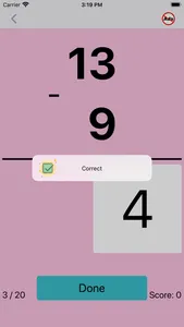 Number writing practice math 1 screenshot 6