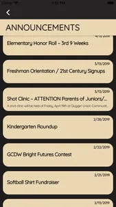 Dugger Union School App screenshot 1