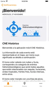 CNE Eventos Históricos screenshot 4