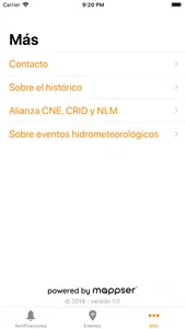 CNE Eventos Históricos screenshot 5