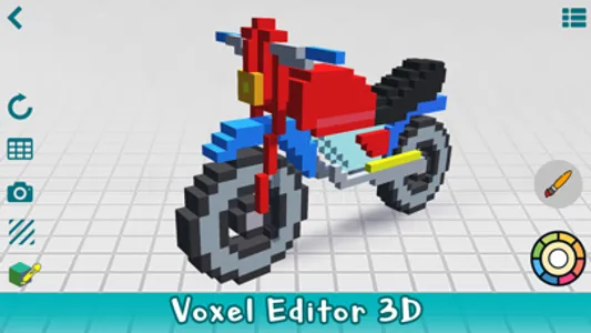 Voxel 3D - Pixel Art Editor screenshot 0