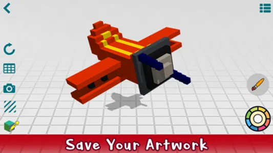 Voxel 3D - Pixel Art Editor screenshot 4