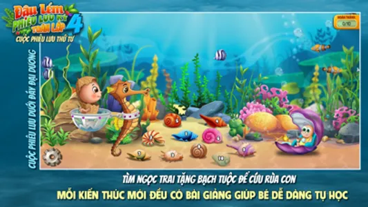 Đậu Lém Phiêu lưu ký - Toán 4 screenshot 1