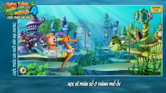 Đậu Lém Phiêu lưu ký - Toán 4 screenshot 5