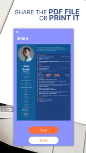 Resume Generator - CV Designer screenshot 4