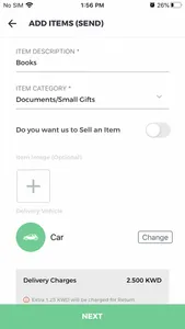 Quick Delivery App screenshot 6