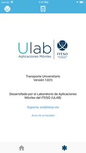 Transporte Universitario ITESO screenshot 4