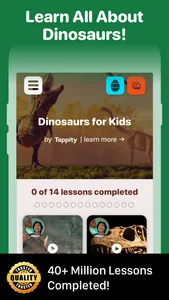 Dinosaur World App for Kids screenshot 0